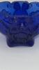 Fenton Cobalt Blue Bell & Unmarked Cobalt Blue Glass - 17