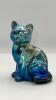 Fenton Cobalt Blue & Iridescent Blue Animal Figurines - 5