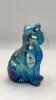 Fenton Cobalt Blue & Iridescent Blue Animal Figurines - 7