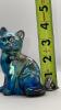 Fenton Cobalt Blue & Iridescent Blue Animal Figurines - 9