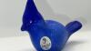 Fenton Cobalt Blue & Iridescent Blue Animal Figurines - 12
