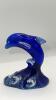 Fenton Cobalt Blue & Iridescent Blue Animal Figurines - 17