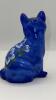 Fenton Cobalt Blue & Iridescent Blue Animal Figurines - 20