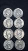 Silver Quarters (8) - 2