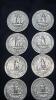 Silver Quarters (8) - 5