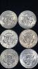 1964 Silver Half Dollars (6) - 5