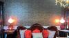 Cranberry Opalescent Hobnail Gone With The Wind Parlor Lamps (2) - 3