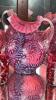 Cranberry Opalescent Daisy & Fern Water Pitcher w/ Glasses (6) & Additional Hand Baskets - 6