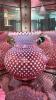 Cranberry Opalescent Hobnail Glass Pitchers, Vases & Hand Baskets - 8