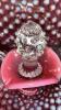 Cranberry Opalescent Hobnail Glass Pitchers, Vases & Hand Baskets - 19