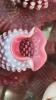 Cranberry Opalescent Hobnail Glass Pitchers, Vases & Hand Baskets - 34