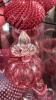 Fenton Cranberry Opalescent Glass Vases & Unmarked Cranberry Glass - 27