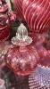 Fenton Cranberry Opalescent Glass Vases & Unmarked Cranberry Glass - 28