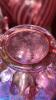 Fenton Cranberry Opalescent Glass Vases & Unmarked Cranberry Glass - 31