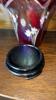 Fenton Ruby Red Glass Hats, Vase & Cathead Glass Slipper Shoes (2) - 11