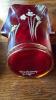 Fenton Ruby Red Glass Hats, Vase & Cathead Glass Slipper Shoes (2) - 24