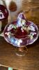 Fenton Ruby Red Glass Vases & Christmas Ornament - 6