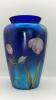 Fenton Connoisseur Collection Hand Painted Floral Favrene Vase