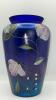 Fenton Connoisseur Collection Hand Painted Floral Favrene Vase - 11