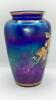 Fenton 100th Anniversary Edition Hand Painted Favrene Pear Vase - 9