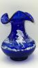 Fenton Cobalt Blue 100th Anniversary Ruffled Rim Vases (2) - 20
