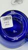 Fenton Cobalt Blue 95th Anniversary Edition Winter Scene Creamer Pitcher & Bowls - 26