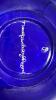 Fenton Cobalt Blue 95th Anniversary Edition Winter Scene Creamer Pitcher & Bowls - 30