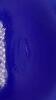 Cobalt Blue Two-Piece Glass Powder Box - 9