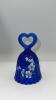 Fenton Cobalt Blue Bell & Unmarked Cobalt Blue Glass - 24