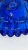 Fenton Cobalt Blue Bell & Unmarked Cobalt Blue Glass - 26
