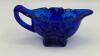 Fenton Cobalt Blue Bell & Unmarked Cobalt Blue Glass - 31