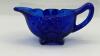 Fenton Cobalt Blue Bell & Unmarked Cobalt Blue Glass - 32