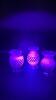 Cranberry Opalescent Hobnail Glass Pitchers, Vases & Hand Baskets - 58