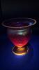Fenton Ruby Red Glass Vases & Christmas Ornament - 4