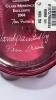 Fenton Cranberry Glass Vase & Feather Vase - 14