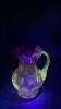 Cranberry Glass Vase & Pitcher - 15