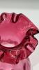 Cranberry Glass Vase & Pitcher - 27