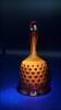 Fenton Ruby Red Hobnail Glass Bell & Hand Basket - 24