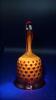 Fenton Ruby Red Hobnail Glass Bell & Hand Basket - 25
