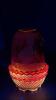Fenton Mary Gregory Style Ruby Red Glass Bells & Fairy Lamp - 4