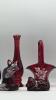 Fenton Ruby Red Glass Animal Figurines & Other Ruby Red Glass