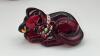 Fenton Ruby Red Glass Animal Figurines & Other Ruby Red Glass - 45