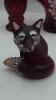 Fenton Ruby Red Glass Animal Figurines & Other Ruby Red Glass - 46