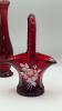 Fenton Ruby Red Glass Animal Figurines & Other Ruby Red Glass - 48