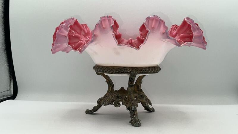 Antique Victorian Bride's Basket