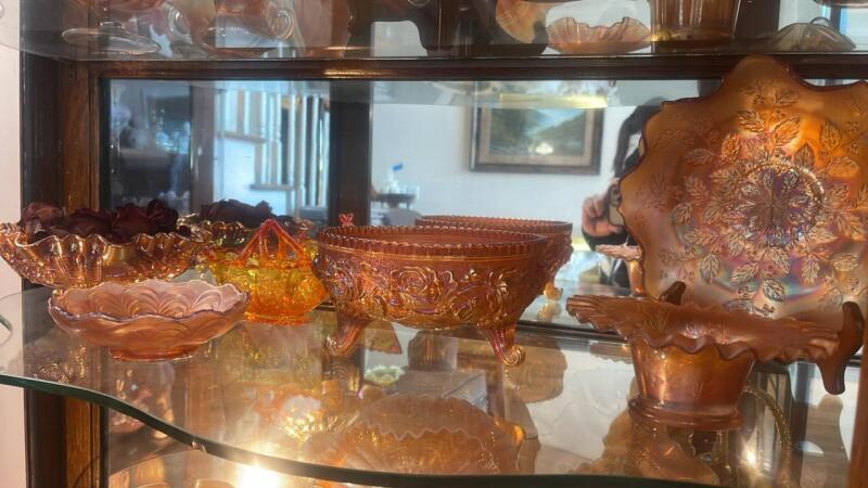 Marigold Carnival Glass