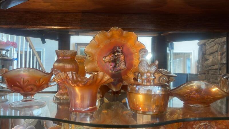 Marigold Carnival Glass