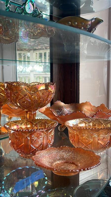 Marigold Carnival Glass