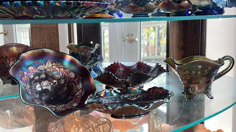 Northwood & Fenton Carnival Glass