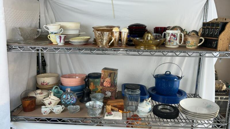 Glassware, China, Ceramics & Camping Cookware